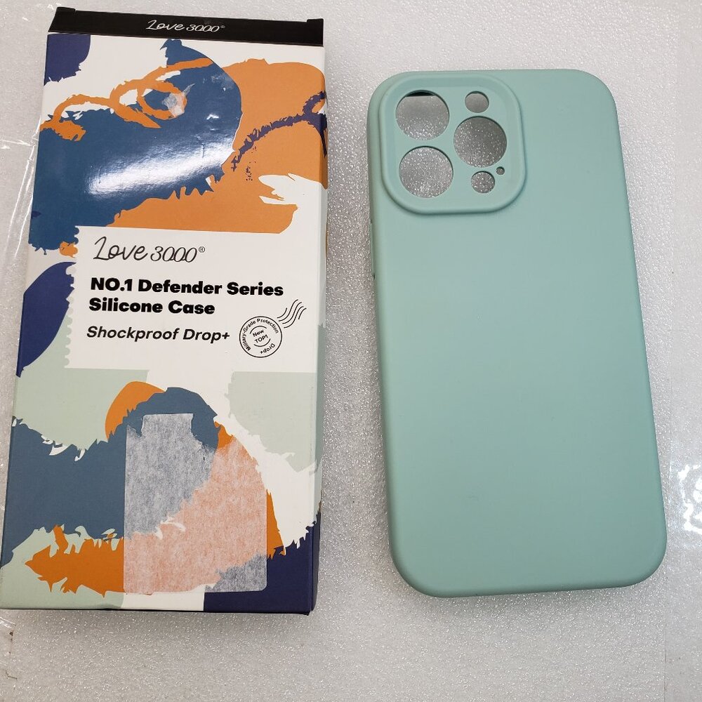 Magnetic for iPhone 15 Pro Max Case, Compatible with MagSafe. Love3000 Sky Blue